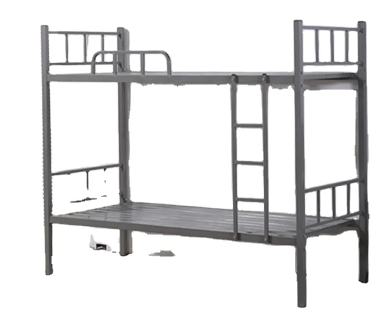 Fast Delivery School Furniture Metal Wall Steel Fashion Beds Bunk Bed For Students Or Kids