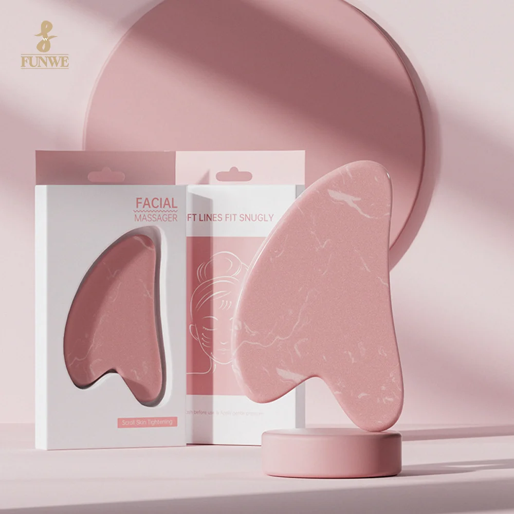 Wholesale Custom Logo Anti Aging Natural Beauty Quartz Jade Roller Face Massage Jade Roller