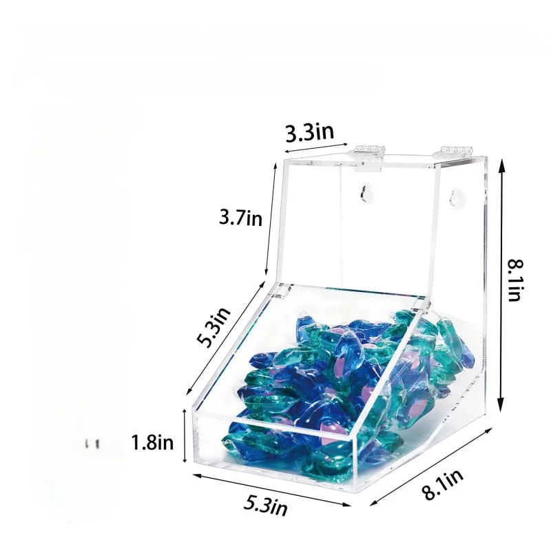 Jihong Custom clear acrylic chocolate display stands Candy Display Rack Storage Box for Supermarket Retail Store