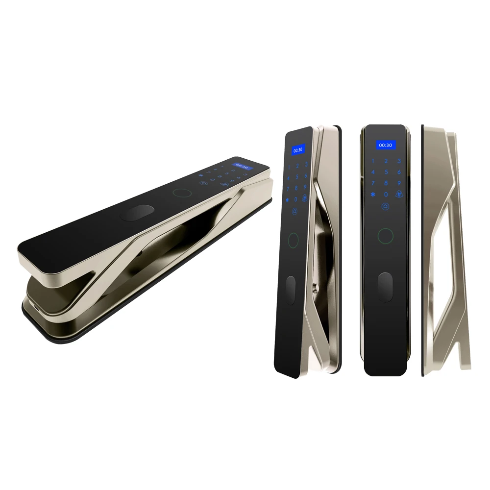 Face Recognition Smart Lock Palm Vein Code Lock Electronic Security Door Lock Mobile Phone Remote Card Keys Unlock