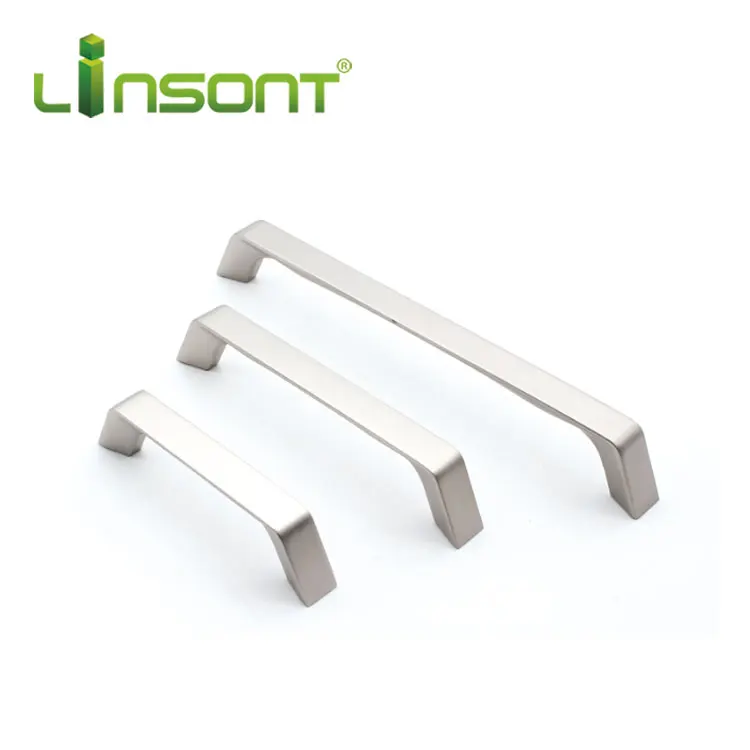 Linsont hot sale zinc alloy hardware accessories cabinet pulls for furniture kitchen cabinet