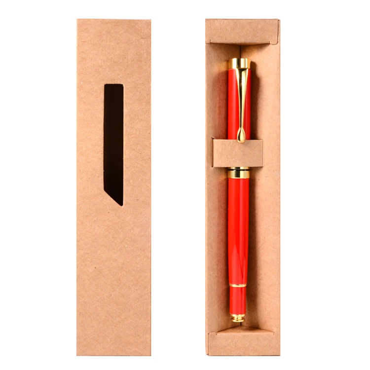 Box Manufacturer High Quality Multiple Colors Paper Box for Metal Pen Customized Logo Accepted Pens Packaging Gift Boxes