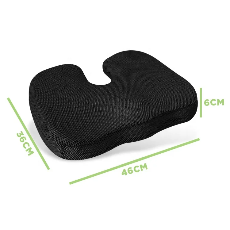 Union Win Coccyx Orthopedic Memory Foam Seat Cushion