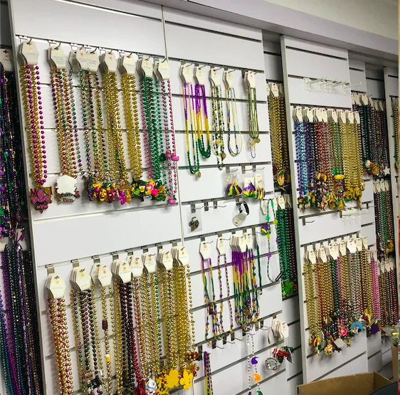 Vinyl Football Stress Ball Bead for Mardi Gras Plastic Crafts 12-161