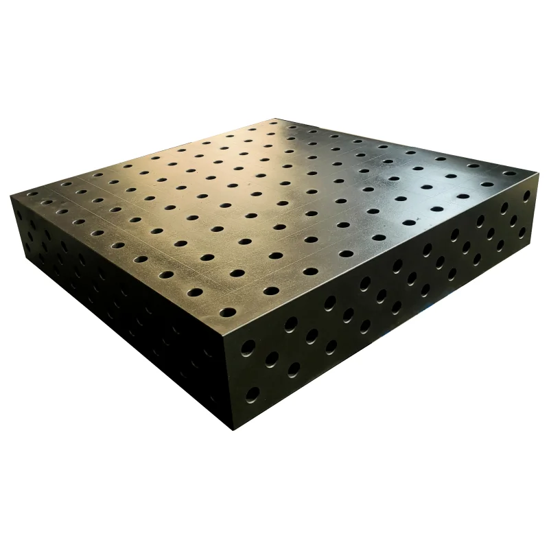 28 16 series cast iron nitriding 3D welding table with welding fixture porous flexible welding platform