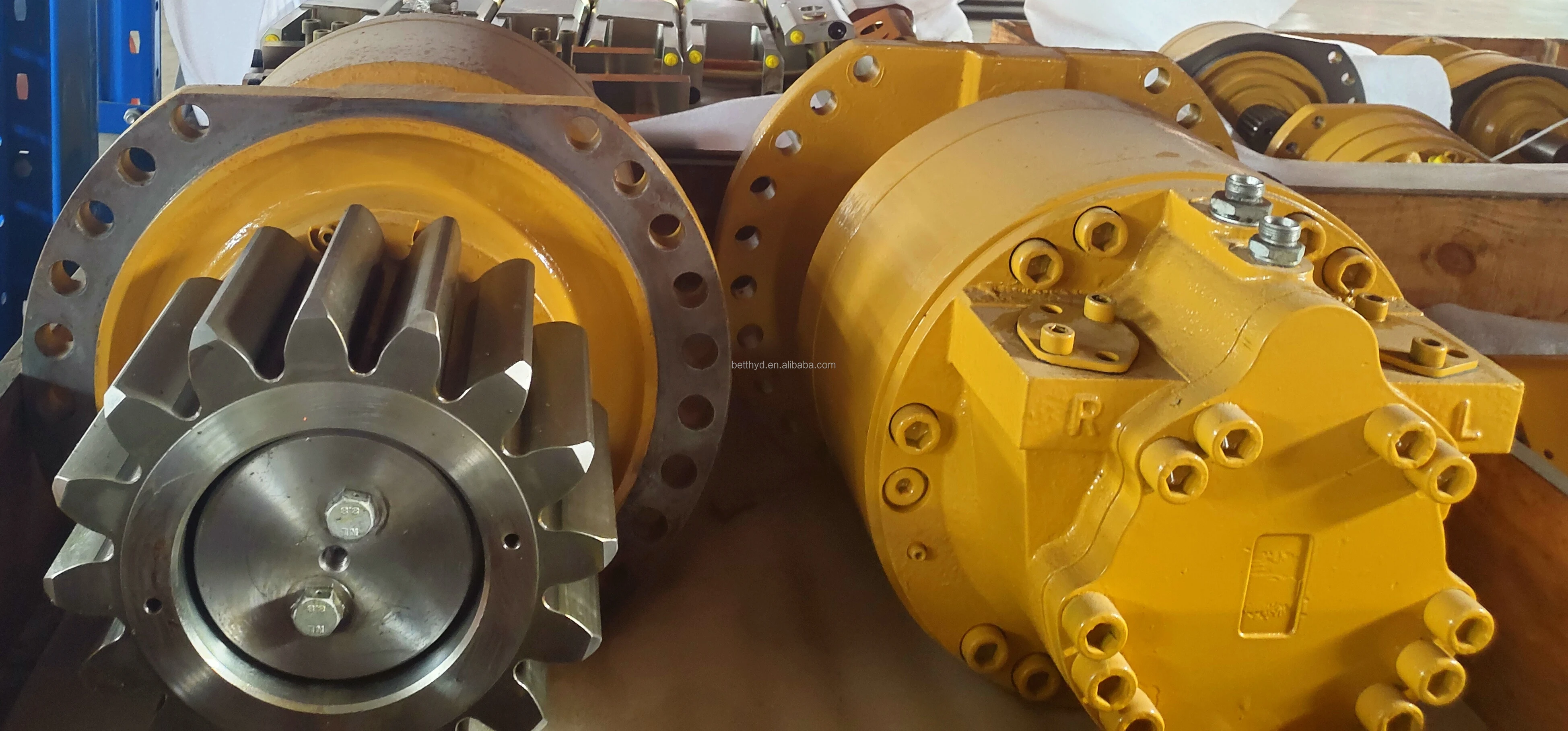 Variable Displacement Motor High Torque Poclain MS25 Hydraulic Motor