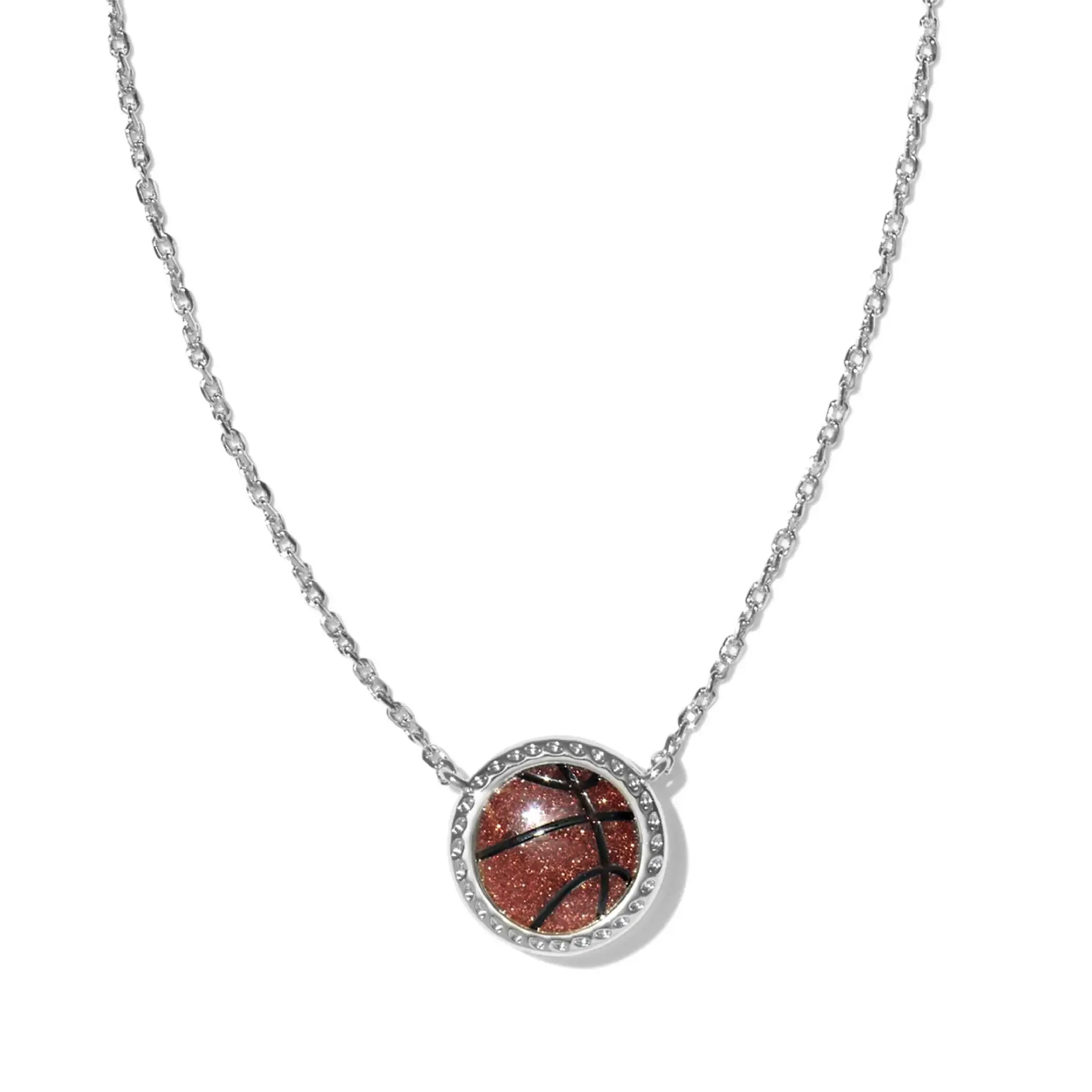 New Football Necklace Women Basketball Baseball  Sports Necklace