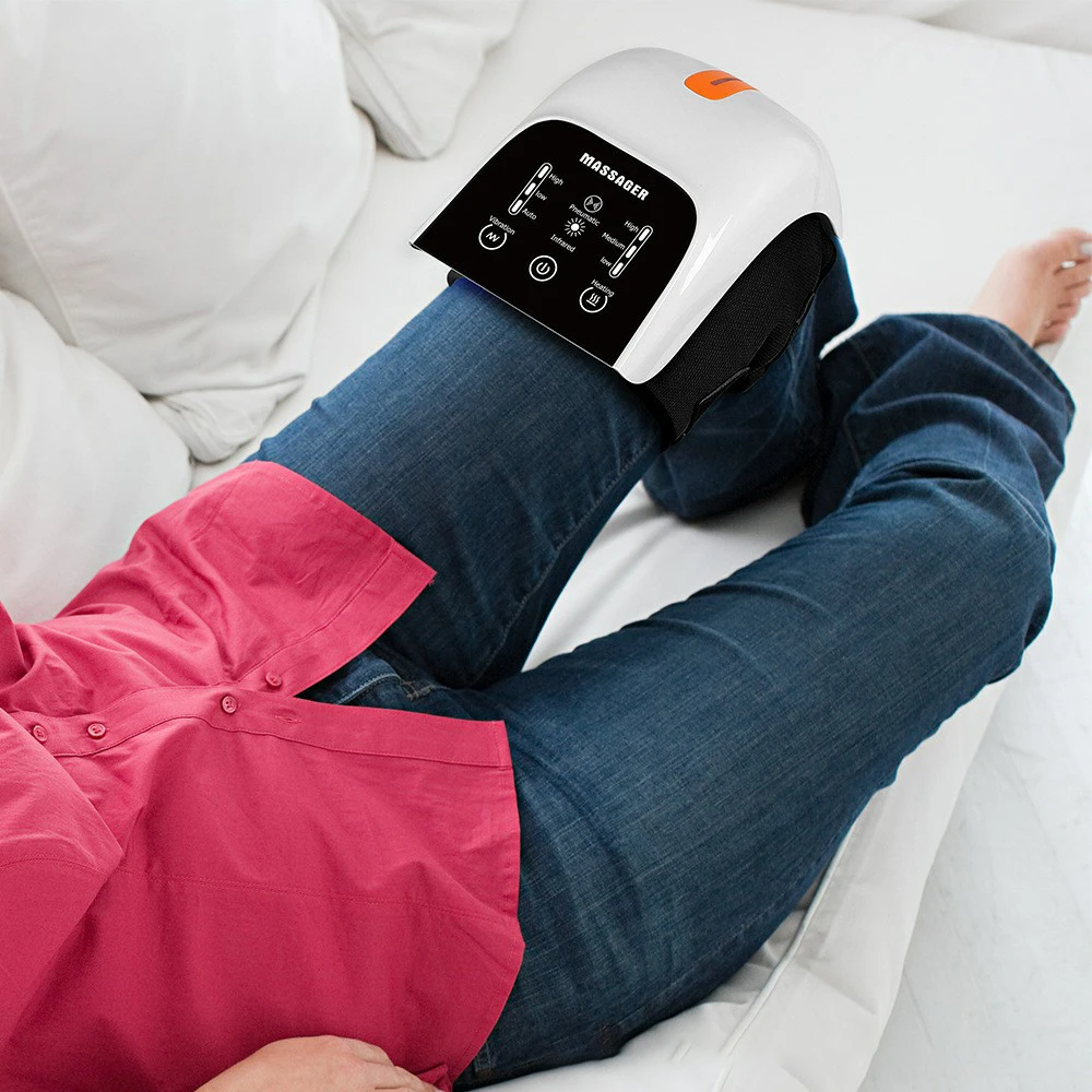 Portable Manual Infrared Physiotherapy Massager with LED Screen Large Lumbar Whole Body Joint Ultrasonic Mechanism Pain Relief