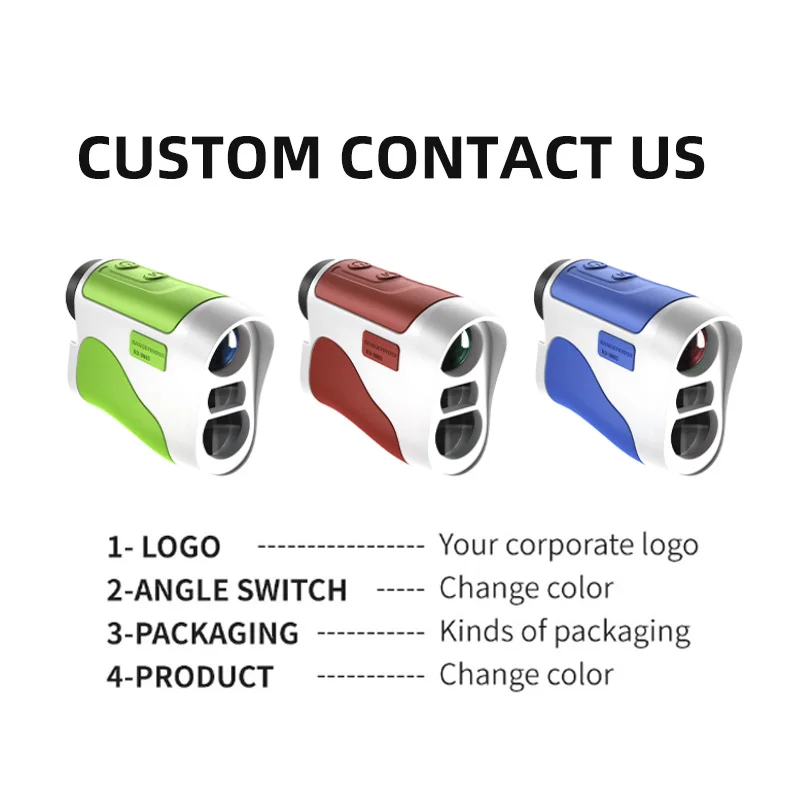 Nohawk New Range Finder OEM Long Distance Speed Measure 600 Meter Sport Laser Golf Hunting Rangefinder with Slope