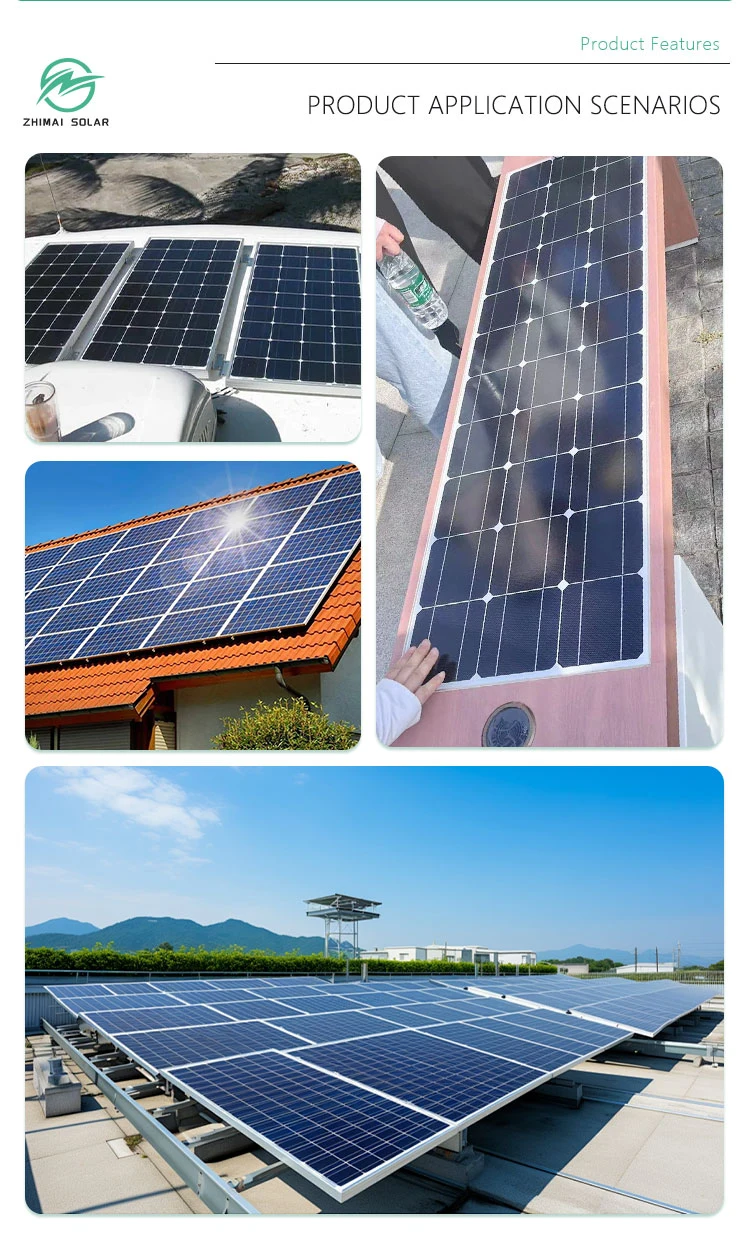 Customizable 550w 600w Solar Panel Solar Pv Panel Monocrystalline Solar Panels for House