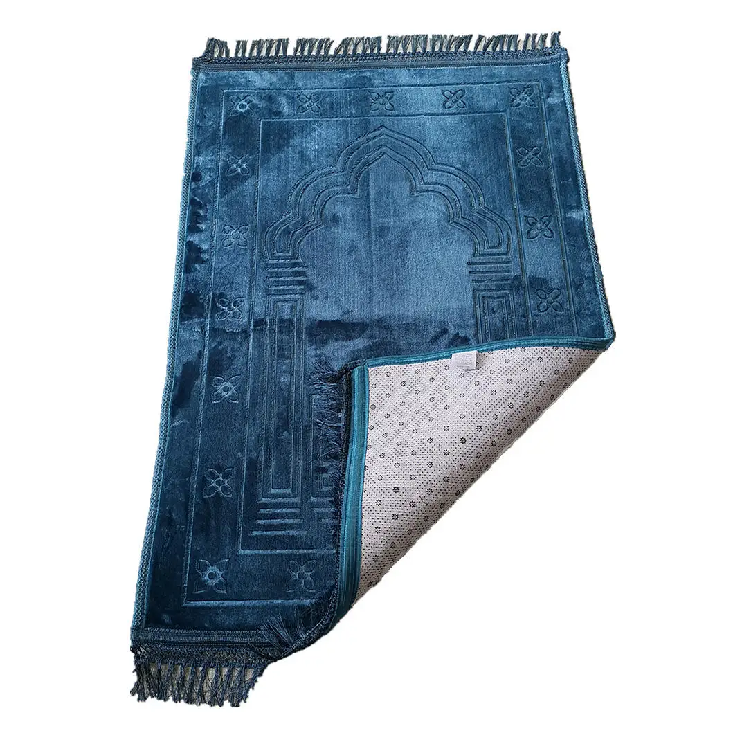 Whosale  Customized Islamic Travel Mat Islamic Gifts Muslim prayer mat mosque rug muslim rascher prayer mat carpet