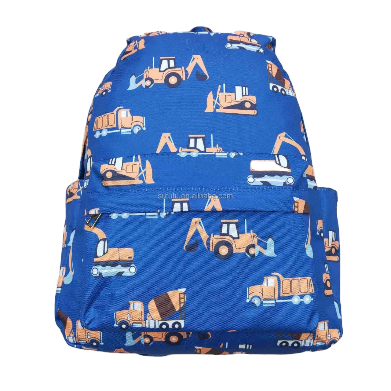 Best-selling style High quality excavator blue backpack  cheap china wholesale kids clothing clothes for kids rts