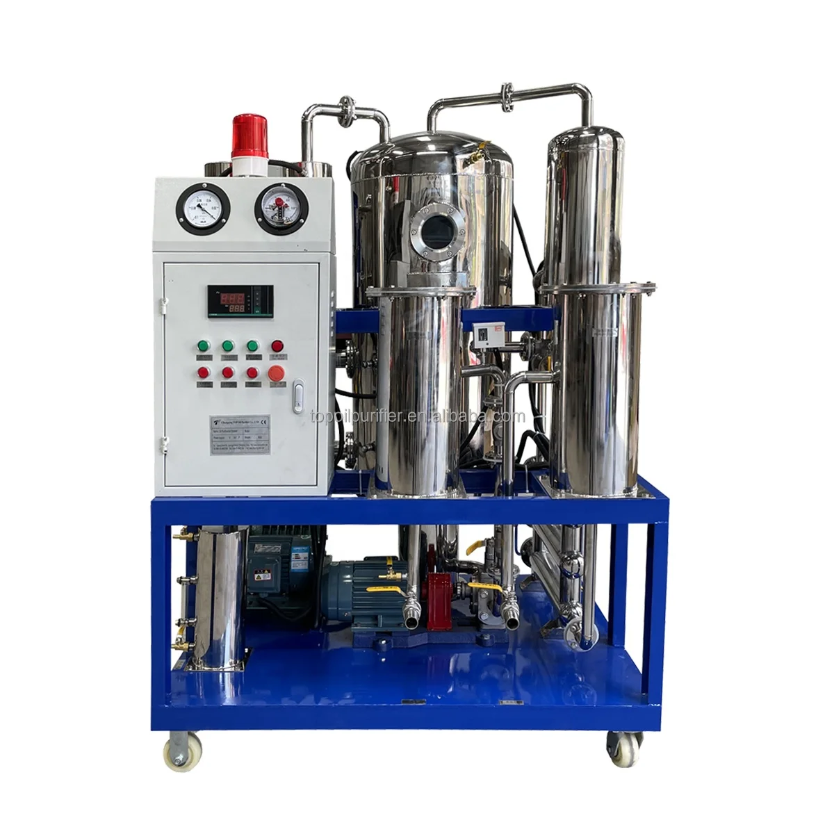 High Water Content Separator/Stainless Steel Waste Oil Water Purifier System Water Removal