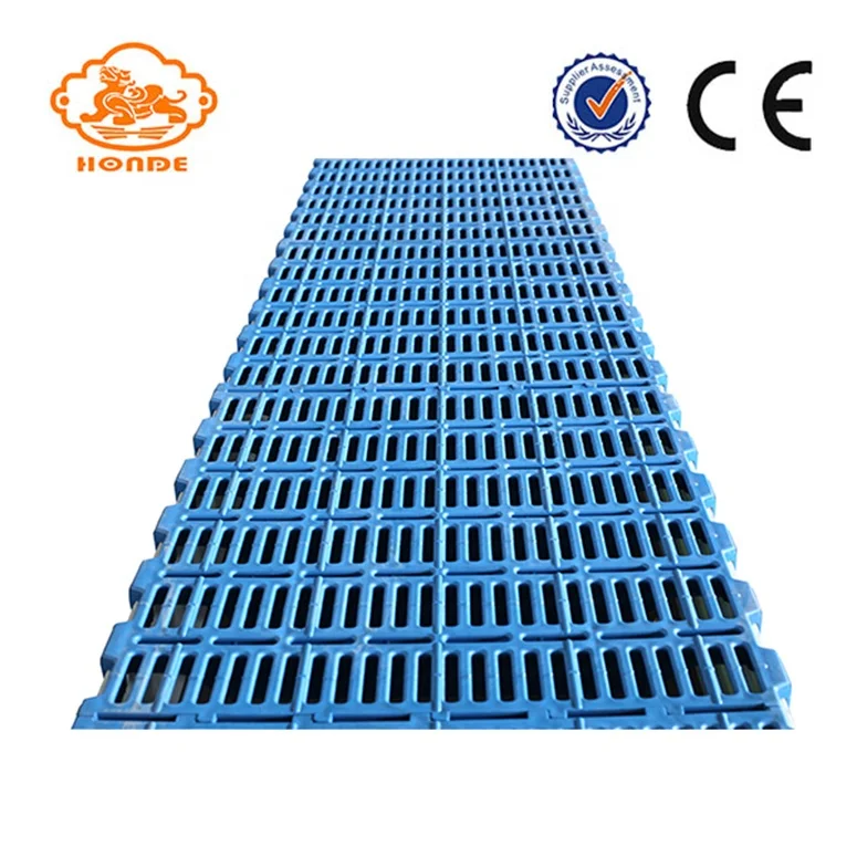 Factory direct supply of plastic products pig sheep goat house floor slats for Piglets in Farrowing Crate and Nursery Pig