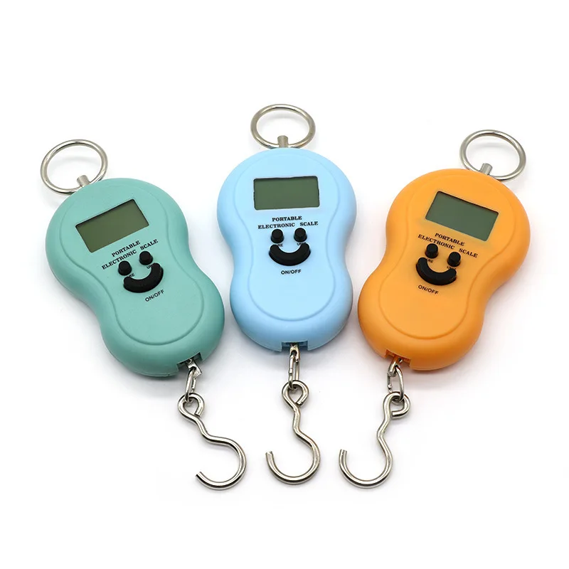 Portable Electronic scale luggage commercial fishing scale portable gourd scale Multiple Colors