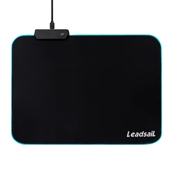 Factory Wholesale RGB gaming mouse pads usb Non-slip RGB heat sublimation Gamer mouse pads