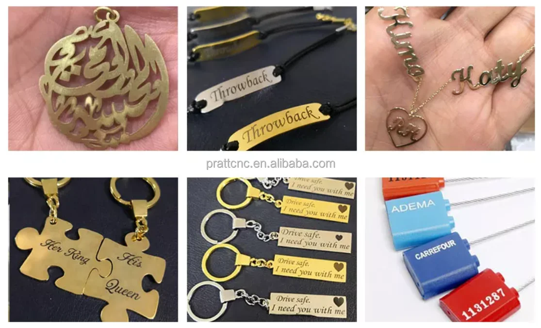 Pen Logo Nameplate Galvo Raycus Jpt Fiber Engraving Laser Marking Machine Small Handheld Split Optical Non Metal Deep Marking