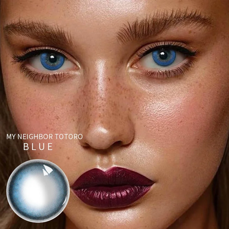 
taoqihou with Power Degree Color Contact Lenses Long cat/First sight/Baroque/Panshen Colored Contact Lenses for eyes 