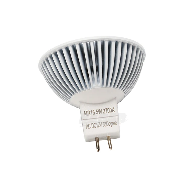 MR16 GU5.3 Led Bulb 5W 20W 35W Halogen Replacement Equivalent 12V landscape lighting bulb