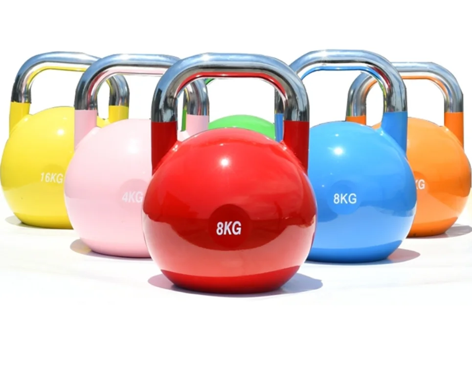 Power Training  Steel Competition Kettlebell Gym Function competitive Kettlebells for Weight lifting