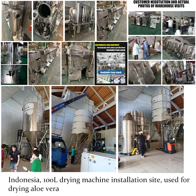 OLLITAL3L Milk powder Metal Alloy Powder Spray Dryer Machine