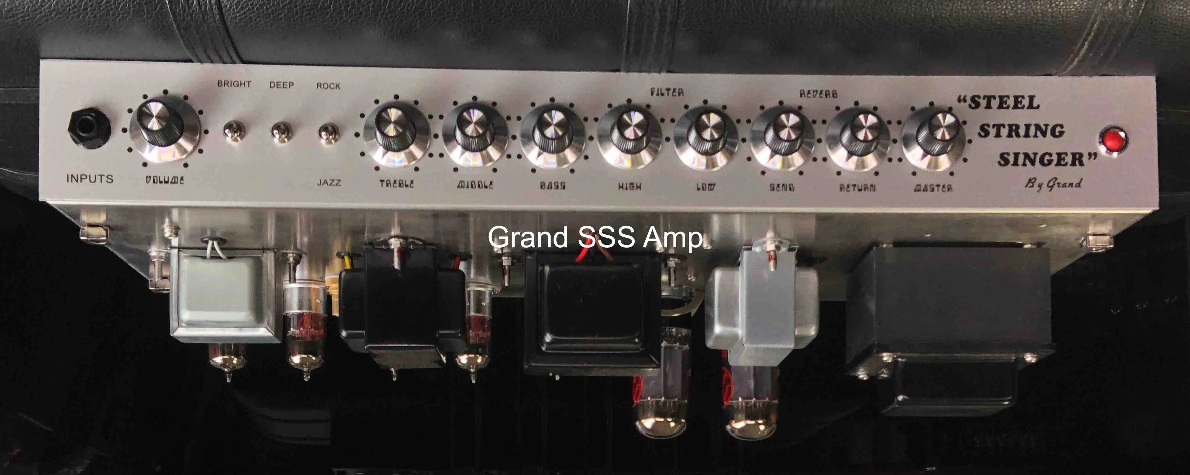Пользовательские SSS20 комбо с G12-65 динамиком 20 Вт замшевый красный Tolex Grand Amp принять усилитель OEM Гитарные