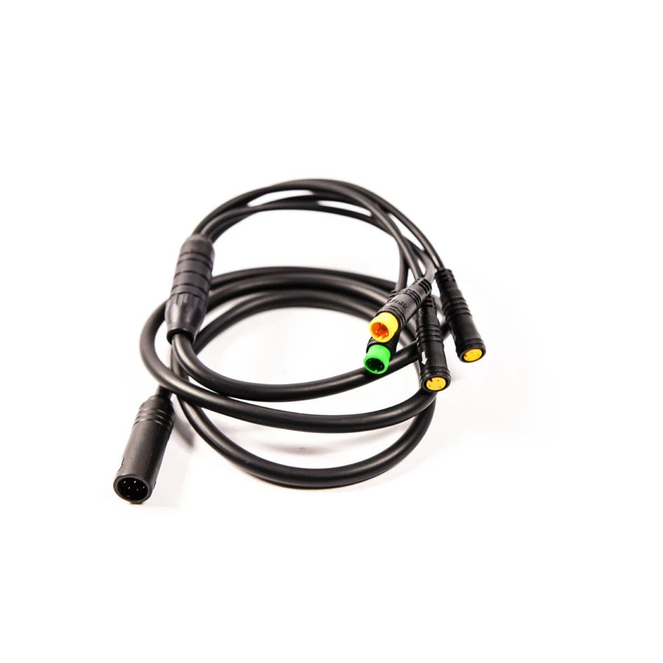 Bafang 8Fun BBS02B 36V 500W mid-drive motor kits 68mm BB central drive ebike kits with built in controller Color display