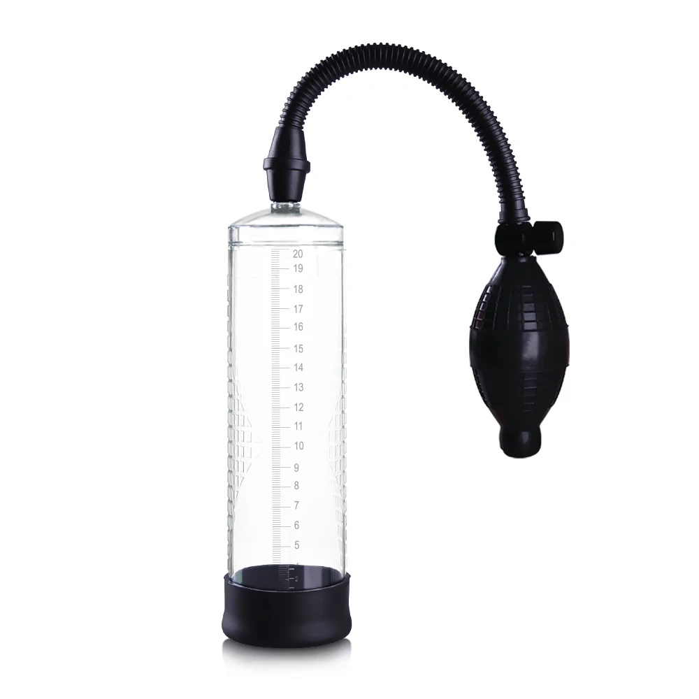 factory wholesale free sample  manual enlargement penis enlarger pump penis enhancer men sex toy penis pump for man