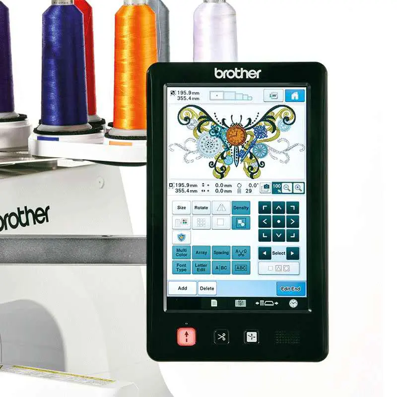 Janome Brother Pr1050x Computerized Industrial Single Head Brother1050 Embroidery Machine 10 Needles Embroidery Making Machine