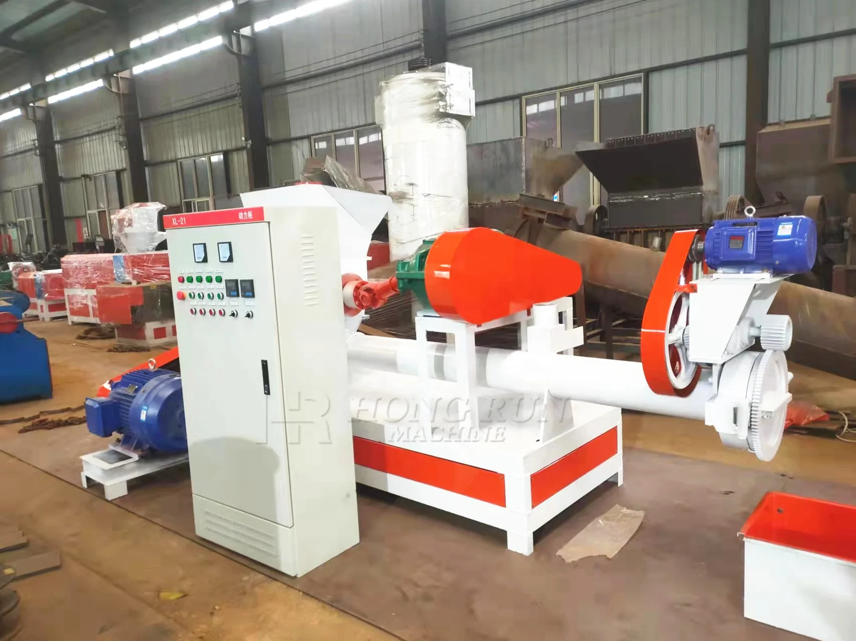 PP PE FILM  plastic granulating production line plastic granulator machine recycle extruder recycling granulating machine