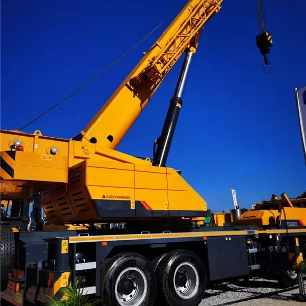Container Machine 55 Ton TC600C5 Pick Up Truck Mounted Crane in Stock for Sale