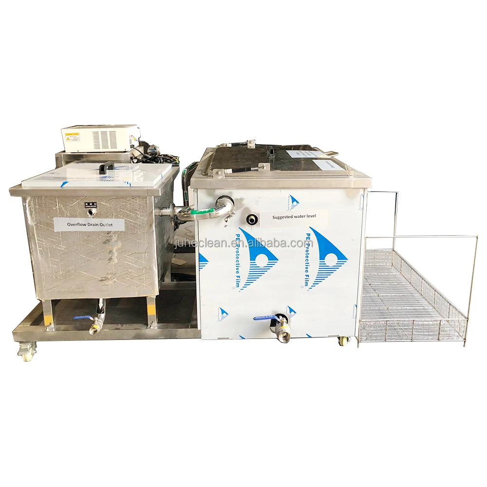 Factory supply SUS304 stainless steel industrial ultrasonic cleaning machine for machinery parts degreasing / oil removal