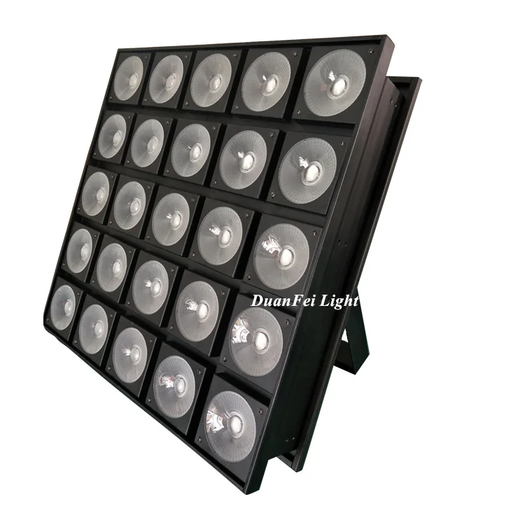 Сценическая панель, светодиодный мигающий стробоскоп rgb 3 в 1, луч 5x5 25 30 Вт, матричный светодиодный светильник для мероприятий, клубов, баров, шоу