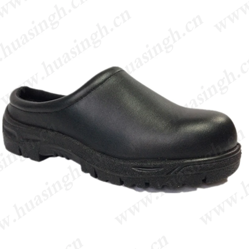 LXG,China Factory Wholesale Oil Resistant Easy Wear Safety Shoes Star Hotel Ant-acid with Steel Toe Work Shoes HSW024