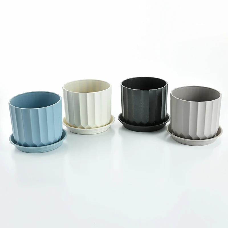 Small Plastic Flower Pot Putting Window Office Desk For Decorating Rooms In House Office In Bulk Decoration Accessories