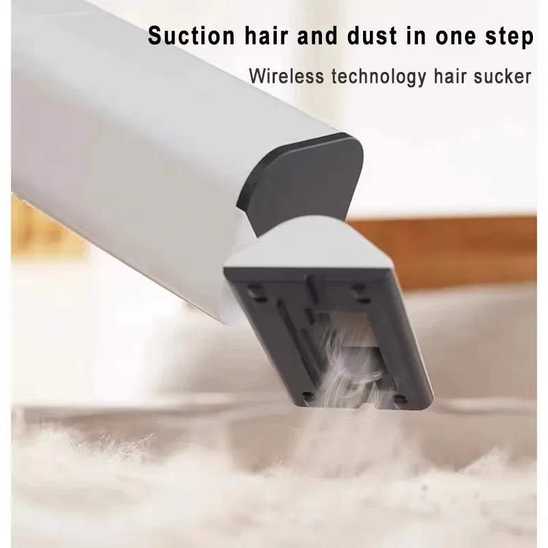Hot selling pet grooming smart USB charge small pet falling hair vacuum cleaner with 3 shapes suction head for dog cat