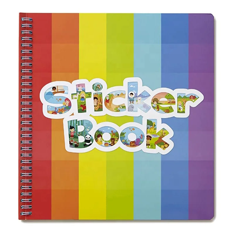 Счастливый день серии путешествий многоразовые наклейки книга для коллекционирования наклеек небольшой стартовый наклейка деятельности альбом