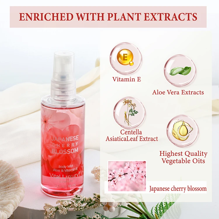 Good Quality Cheap Wholesale Travel Perfume Body Mist Spray for Woman