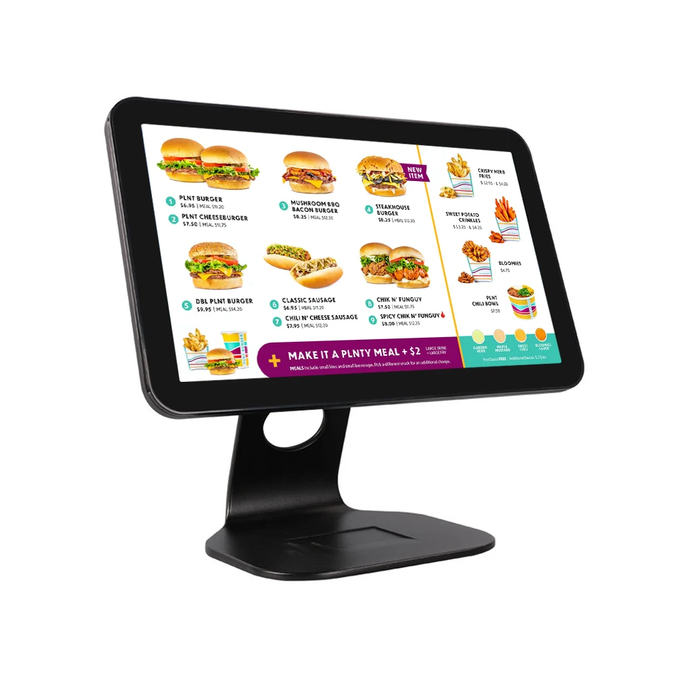 China desktop handheld pos system all in one pos terminal cashier with 15 inch capacitive touch screen