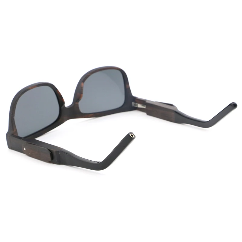 LEK Unique Cool Ready To Ship Dropshipping New Style Acetate Wood Smoking Shades Smokable Pipe Sunglasses