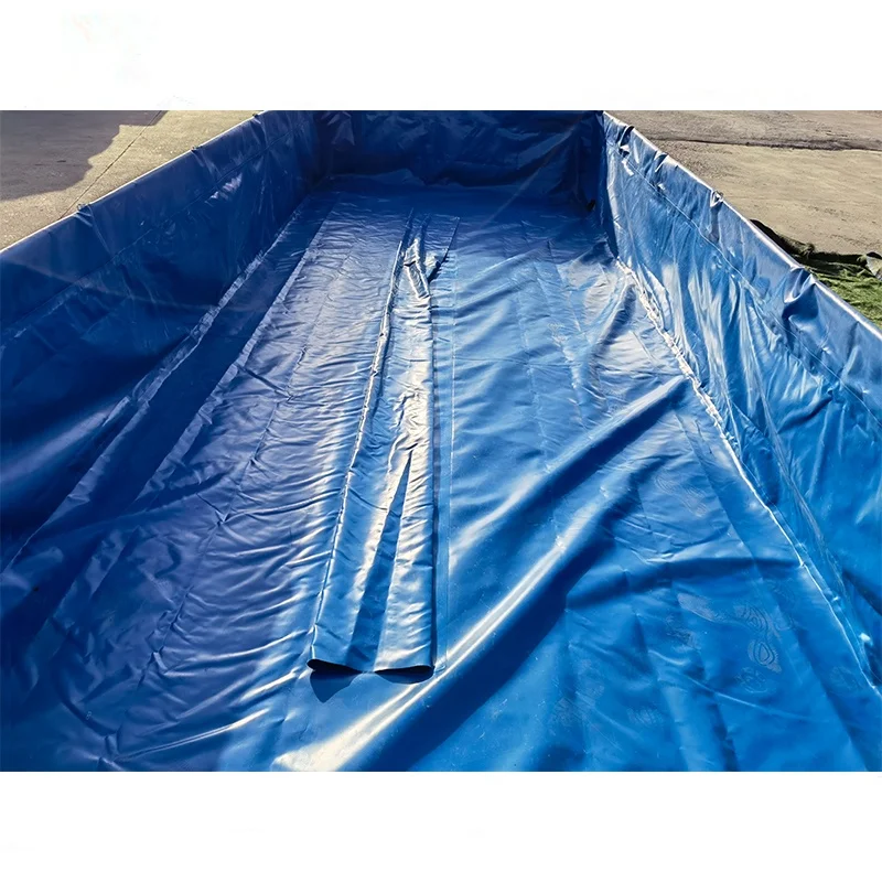 Ailinyou  Wholesale Folding Fish Tanks  Rectangular Biofloc system Fish pond tank 20000 L