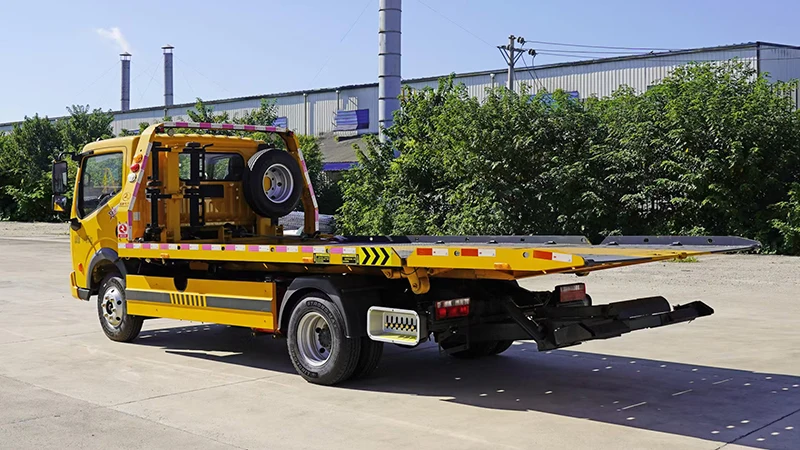 FORLAND новый тип 4x2 8 тонн 4 2 м плоская кровать один буксир два автомобиля транспортировочный эвакуатор Аварийный Грузовик