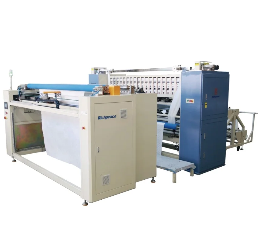 Richpeace automatic ultrasonic quilting machine for hometextile products