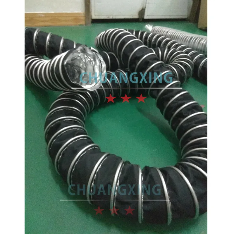 
Professional fiberglass High Temperature Resistance Flexible Duct ventilation hose 