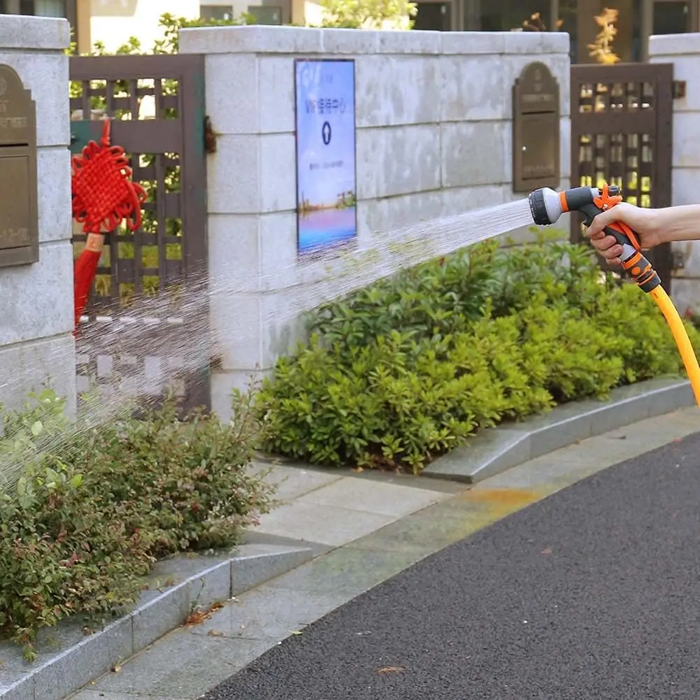 2024 Hot High Pressure Garden Water Gun Garden Hose Nozzles Sprayer For Garden Watering Pet Washing