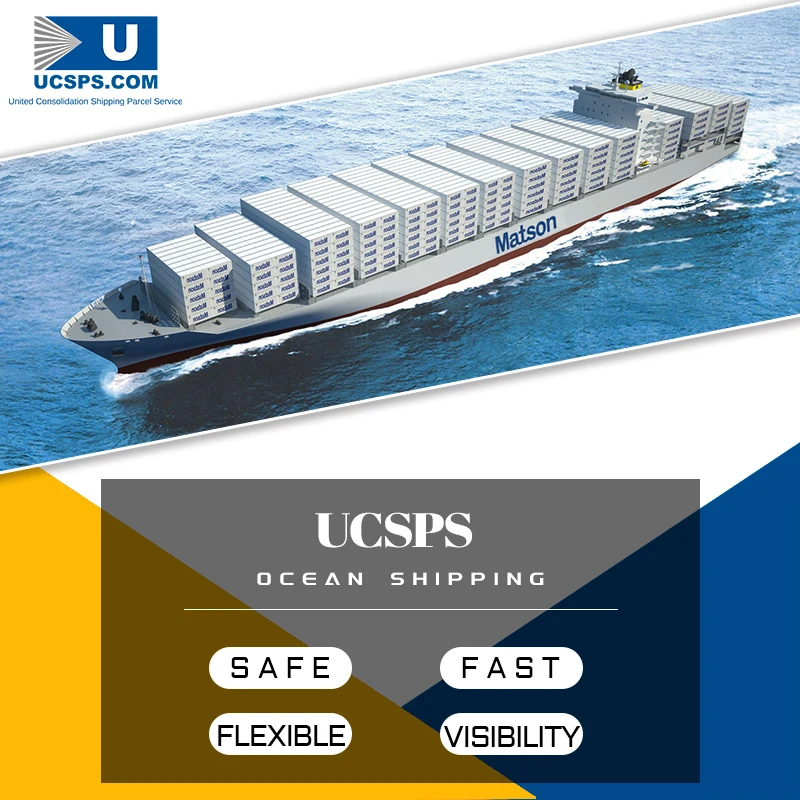 Cheap price door to door ddp service sea shipping freight from china to US