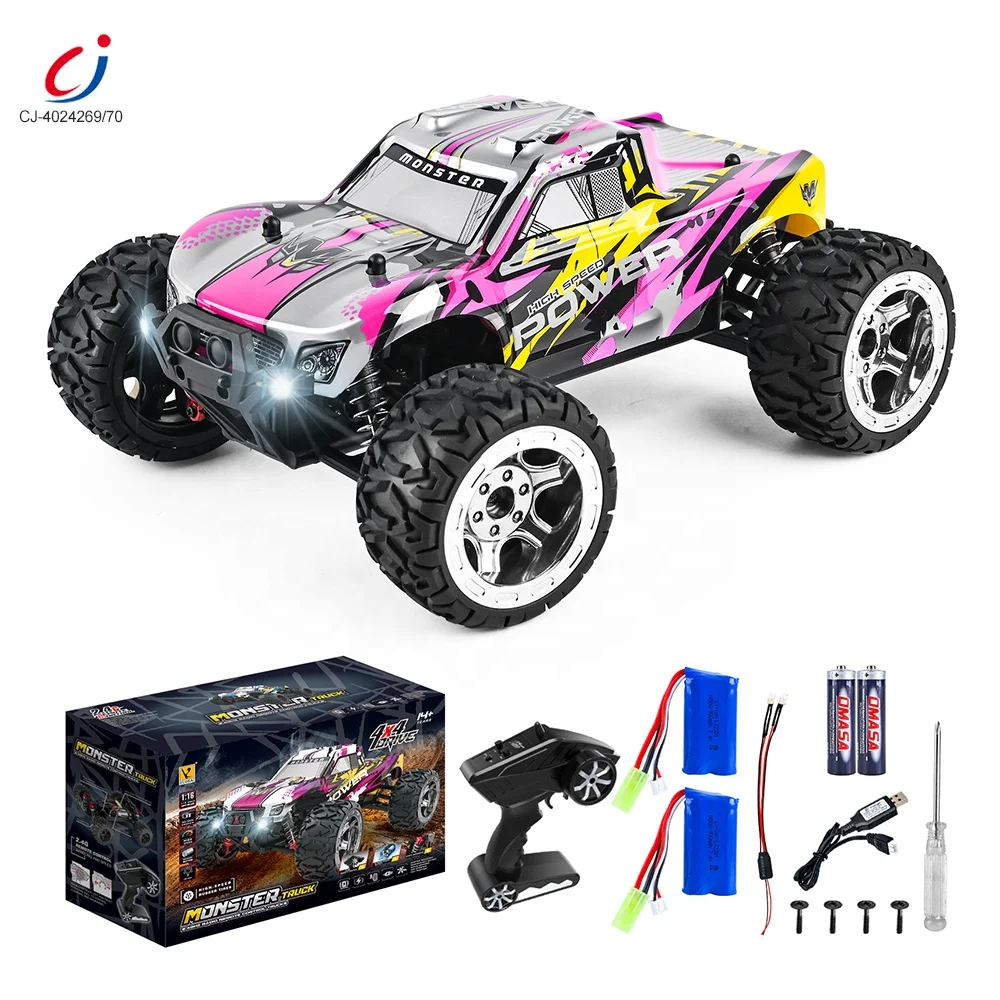 Chengji kids 50km/h high speed pickup truck monsters product 1:16 new remote control car radio electric rc toys