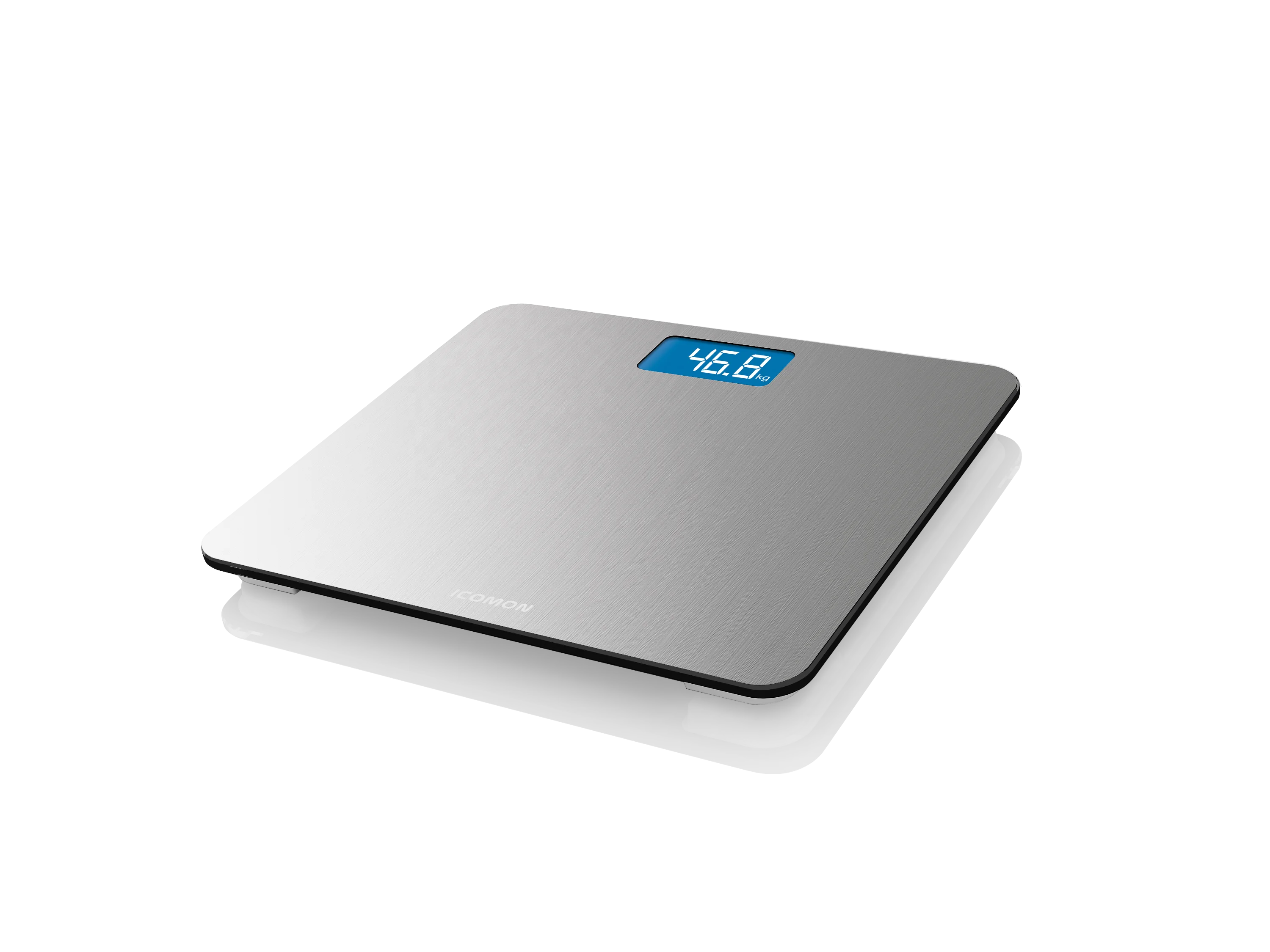 Luxury Home Design Stainless Steel Platform LCD Display Body Scale