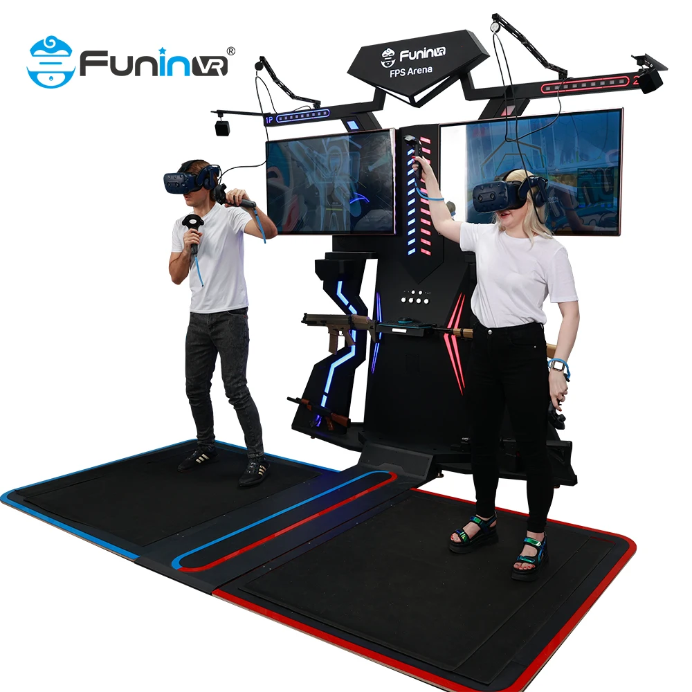 Funinvr FPS Arena Augmented Game Vr Simulator Arcade Gaming Center Vr Shooting Game Simulator Indoor Vr Glasses Original Tecno