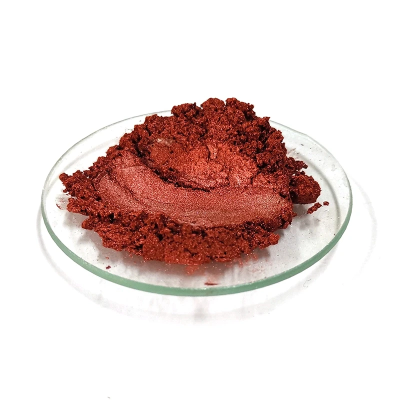 Wholesale Hot Sale Flake Price Crystal series Cosmetic Grade Mica Pearlescent Powder Pigment